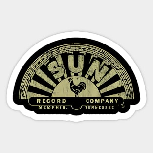 Sun Records Sticker